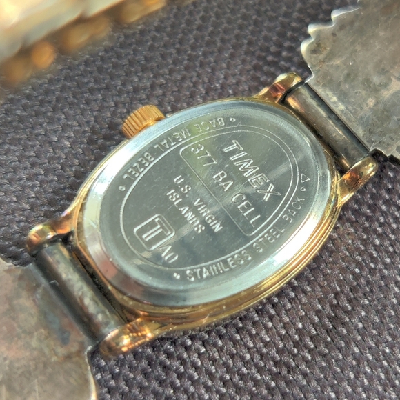 Vintage Sterling watch tips & watch main image 5